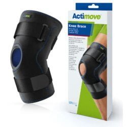 Knee Brace Wrap Around, Simple Hinges, Condyle Pads